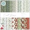 Craft Consortium Festive Flora Double-Sided Paper Pad, 6" x 6"